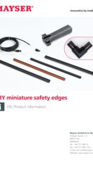 Product information DIY Miniature safety edges